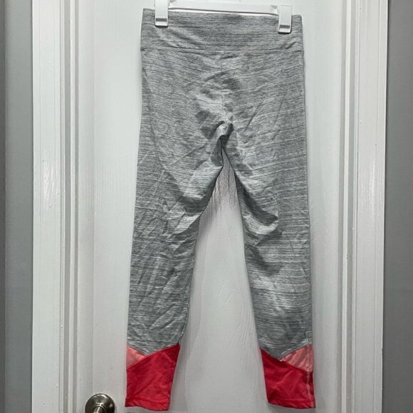 Victoria's Secret Leggings Full Length Short Space Dye Color Block Ankle Pants - Picture 4 of 6